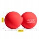 Масажний м'яч подвійний 4FIZJO Lacrosse Double Ball 6.5 x 13.5 см Red (P-5907222931219)