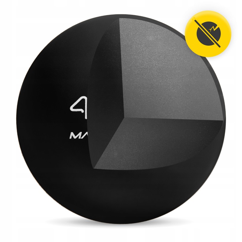 Масажний м'яч 4FIZJO Lacrosse Ball 6.25 см Black (P-5907222931196)