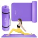 Килимок (мат) спортивний 4FIZJO NBR 180 x 60 x 1 см для йоги та фітнесу Violet (P-5907222931530)