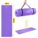 Килимок (мат) спортивний 4FIZJO NBR 180 x 60 x 1 см для йоги та фітнесу Violet (P-5907222931530)
