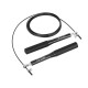 Скакалка швидкісна для кросфіту 4FIZJO Speed Rope Black (P-5907222931165)