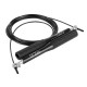 Скакалка швидкісна для кросфіту 4FIZJO Speed Rope Black (P-5907222931165)