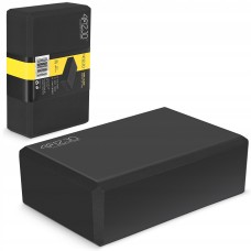Блок для йоги 4FIZJO 23 x 15 x 7.6 см Black (P-5907222931387)
