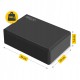 Блок для йоги 4FIZJO 23 x 15 x 7.6 см Black (P-5907222931387)