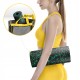 Масажний ролик 4FIZJO EPP PRO+ 33 x 14 см (валик, роллер) гладкий Black/Green (P-5907222931424)