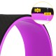Колесо для йоги та фітнесу 4FIZJO Dharma Black/Pink (P-5907222931455)