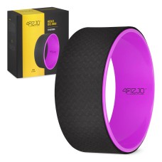 Колесо для йоги та фітнесу 4FIZJO Dharma Black/Pink (P-5907222931455)