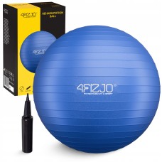 М'яч для фітнесу (фітбол) 4FIZJO 65 см Anti-Burst Blue (P-5907222931493)