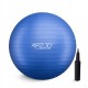 М'яч для фітнесу (фітбол) 4FIZJO 65 см Anti-Burst Blue (P-5907222931493)