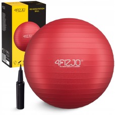 М'яч для фітнесу (фітбол) 4FIZJO 55 см Anti-Burst Red (P-5907222931509)