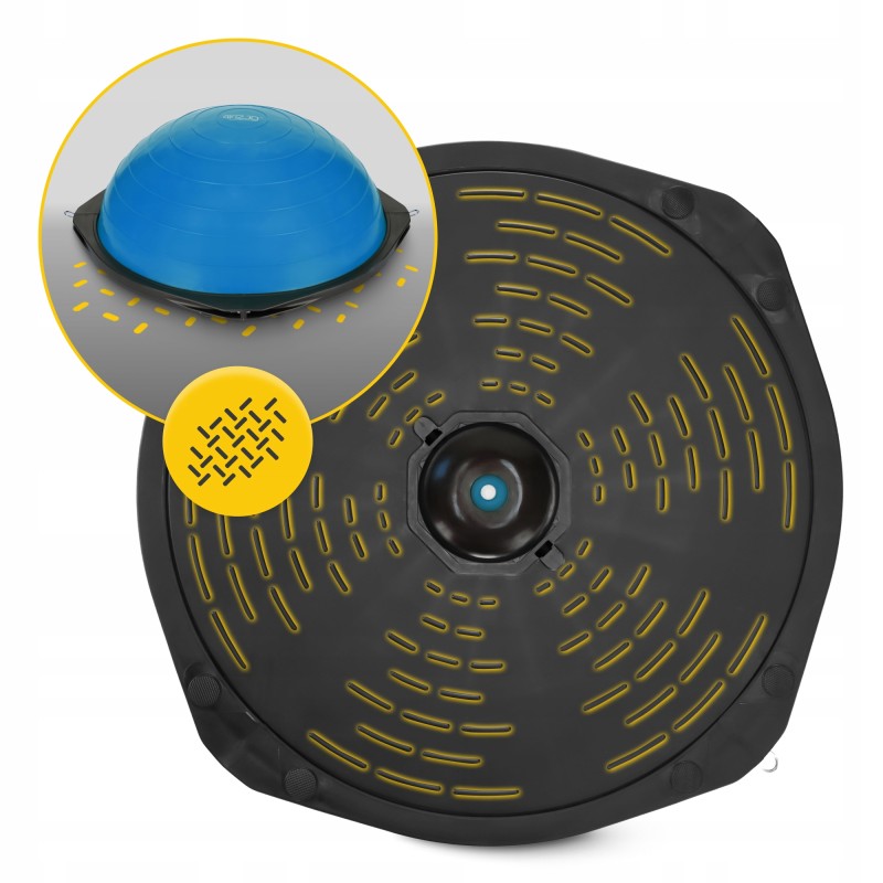 Балансувальна платформа 4FIZJO Bosu Ball 60 см Blue (P-5907222931479)