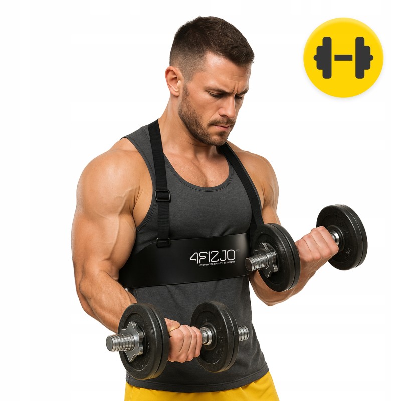 Ізолятор для біцепса (армбластер) 4FIZJO Arm Blaster Black (P-5907222931578)