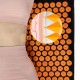 Килимок акупунктурний з валиком 4FIZJO Classic Mat Аплікатор Кузнєцова Black/Orange (P-5907222931752)