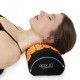 Килимок акупунктурний з валиком 4FIZJO Classic Mat Аплікатор Кузнєцова Black/Orange (P-5907222931752)