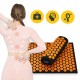 Килимок акупунктурний з валиком 4FIZJO Classic Mat Аплікатор Кузнєцова Black/Orange (P-5907222931752)