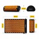 Килимок акупунктурний з валиком 4FIZJO Classic Mat Аплікатор Кузнєцова Black/Orange (P-5907222931752)