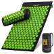Килимок акупунктурний з валиком 4FIZJO Classic Mat Аплікатор Кузнєцова Black/Green (P-5907222931745)