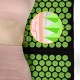 Килимок акупунктурний з валиком 4FIZJO Classic Mat XL Аплікатор Кузнєцова Black/Green (P-5907222931769)