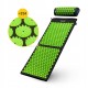 Килимок акупунктурний з валиком 4FIZJO Classic Mat XL Аплікатор Кузнєцова Black/Green (P-5907222931769)