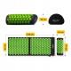 Килимок акупунктурний з валиком 4FIZJO Classic Mat XL Аплікатор Кузнєцова Black/Green (P-5907222931769)