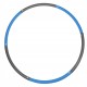 Обруч масажний Hula Hoop SportVida 90 см SV-HK0216 Grey/Blue