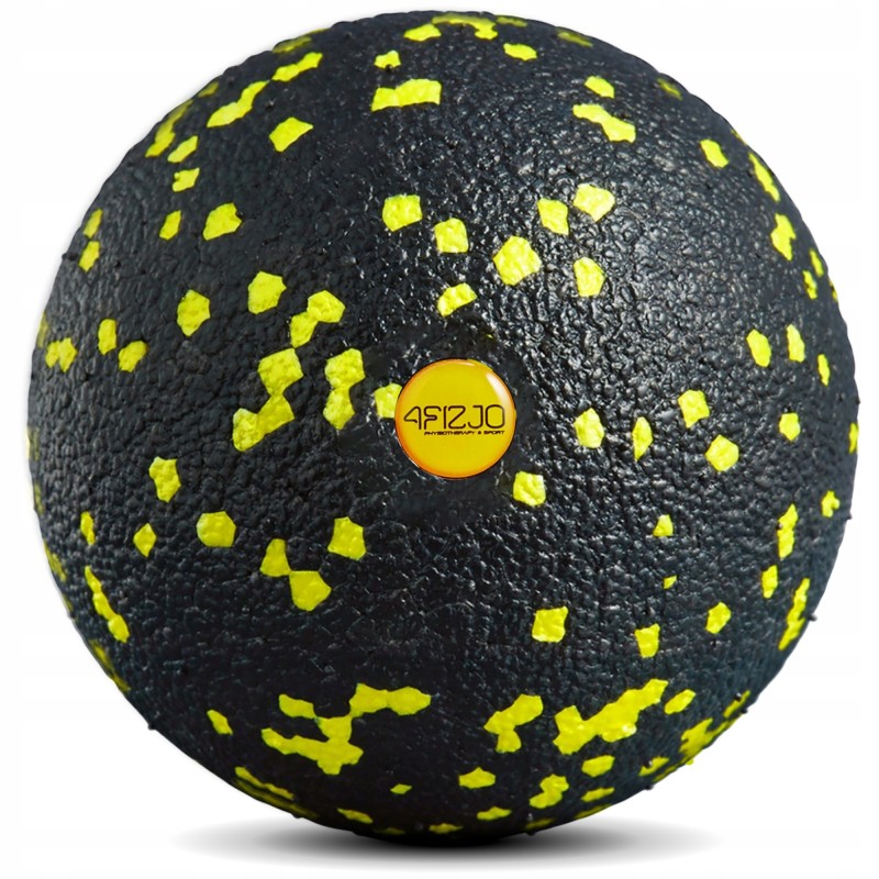 Масажний м'яч 4FIZJO EPP Ball 12 Black/Yellow (P-5907222931271)