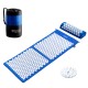 Килимок акупунктурний з валиком 4FIZJO Classic Mat XL Аплікатор Кузнєцова Blue/White (P-5907222931707)