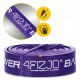 Еспандер-петля 4FIZJO Power Band 32 мм 17-26 кг резинка для фітнесу і спорту Violet (P-5907222931073)