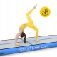Мат гімнастичний надувний 4FIZJO Air Track Mat 300 x 100 x 15 cм White/Blue (P-5907739311771)