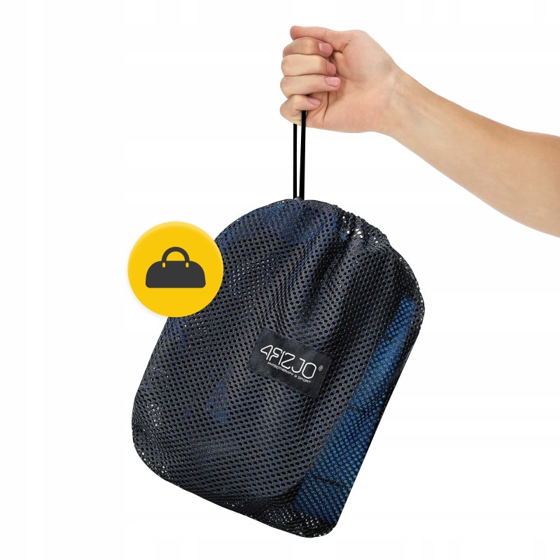 Петлі для функціонального тренінгу 4FIZJO підвісна система Black/Sky Blue (P-5907739311016)