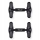 Упори для віджимань 4FIZJO Push-up Bars Black/Red (P-5907739310392)