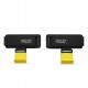 Гачки для перекладини та тяги 4FIZJO Hooks Black/Yellow (P-5907739311078)