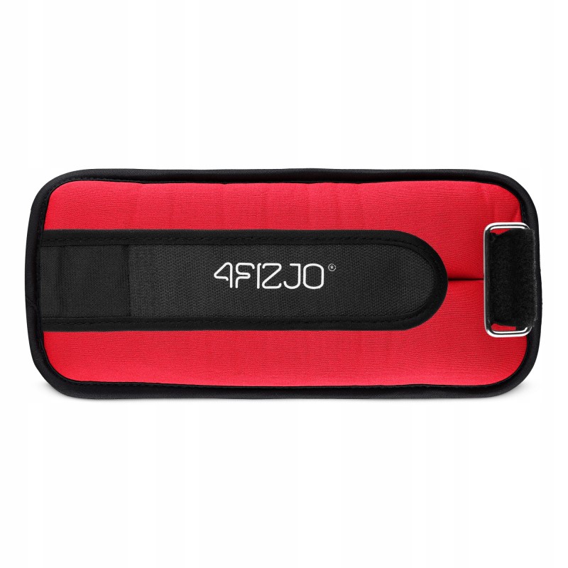 Обважнювачі-манжети для ніг та рук 4FIZJO 2 x 1 кг Black/Red (P-5907739311085)