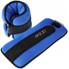 Обважнювачі-манжети для ніг та рук 4FIZJO 2 x 3 кг Black/Blue (P-5907739311115)