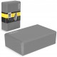 Блок для йоги 4FIZJO 23 x 15 x 7.6 см Grey (P-5907739311221)