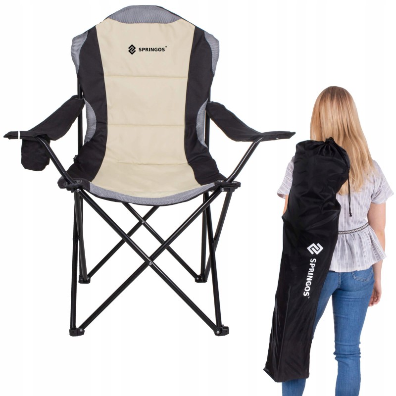 Крісло складне для кемпінгу та рибалки Springos CS0005