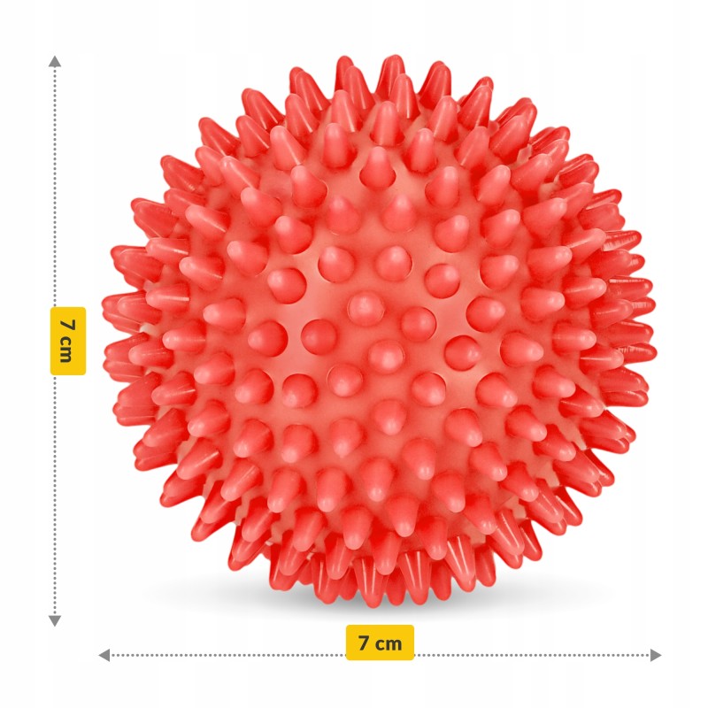 Масажний м'яч з шипами 4FIZJO Spike Ball 7 см (P-5907739311399)