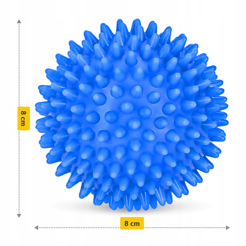 Масажний м'яч з шипами 4FIZJO Spike Ball 8 см (P-5907739311405)