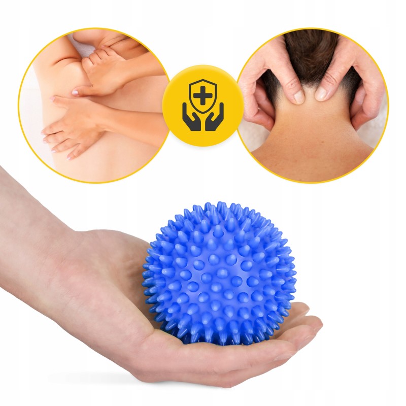 Масажний м'яч з шипами 4FIZJO Spike Ball 8 см (P-5907739311405)