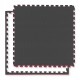 Мат-пазл (ласточкин хвіст) 4FIZJO Mat Puzzle EVA 100 x 100 x 2 cм Black/Red (P-5907739310637)