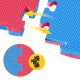 Мат-пазл (ласточкин хвіст) 4FIZJO Mat Puzzle EVA 100 x 100 x 4 cм Blue/Red (P-5907739310668)
