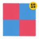 Мат-пазл (ласточкин хвіст) 4FIZJO Mat Puzzle EVA 100 x 100 x 4 cм Blue/Red (P-5907739310668)