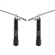 Скакалка швидкісна для кросфіту 4FIZJO Standard+ Black (P-5907739311528)