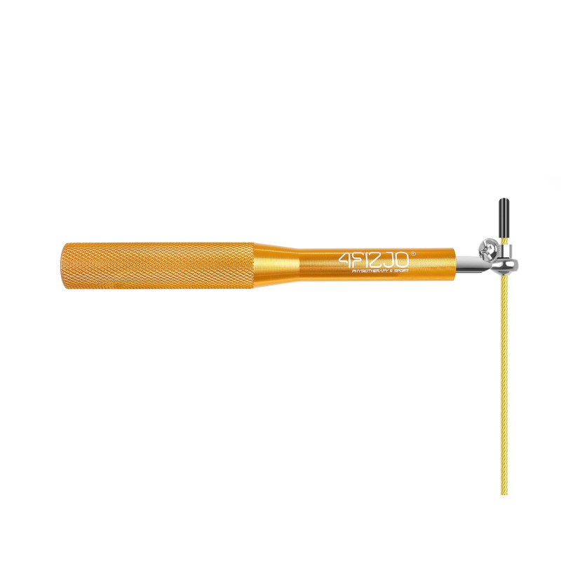 Скакалка швидкісна для кросфіту 4FIZJO Speed Rope Gold (P-5907222931158)