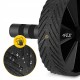Ролик (гімнастичне колесо) для преса 4FIZJO Ab Wheel Black/Red (P-5907739311559)