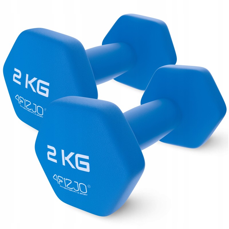 Гантелі вінілові 4FIZJO Classic 2 x 2 кг (P-5907739311979)
