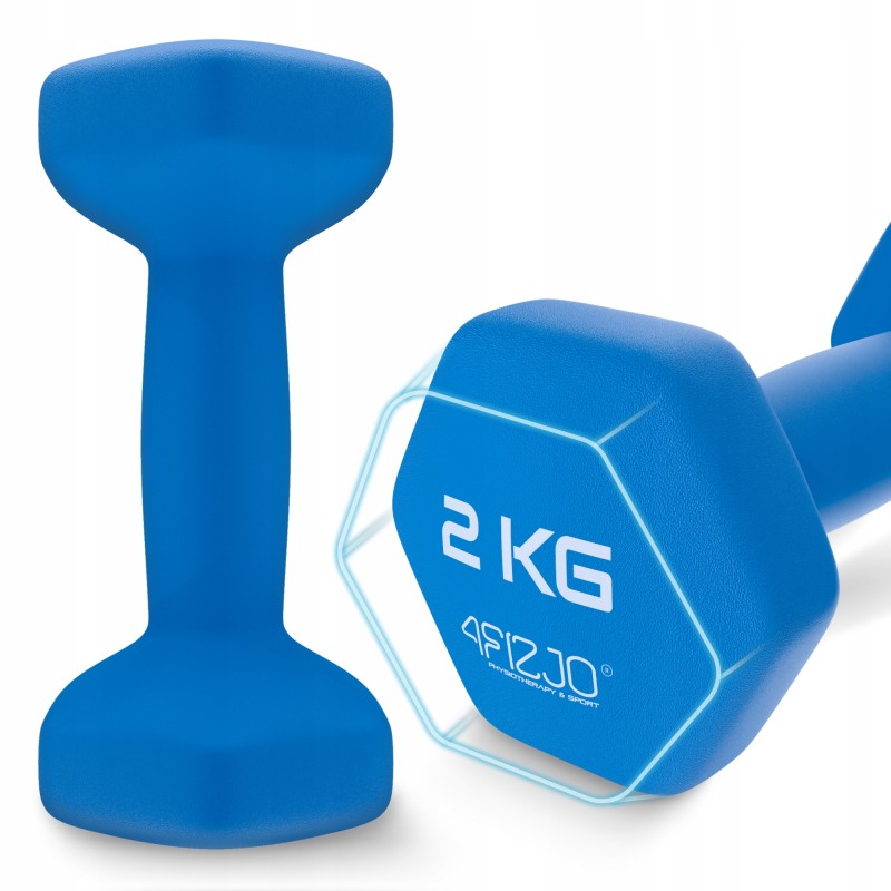 Гантелі вінілові 4FIZJO Classic 2 x 2 кг (P-5907739311979)