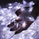 Гірлянда бахрома вулична (зовнішня) Springos 2 м 136 LED Pilot CL4006 Cold White/Blue