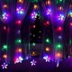 Гірлянда бахрома вулична (зовнішня) Springos 2 м 136 LED Pilot CL4008 Mix
