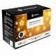 Гірлянда бахрома вулична (зовнішня) Springos 2 м 138 LED CL4011 Cold White
